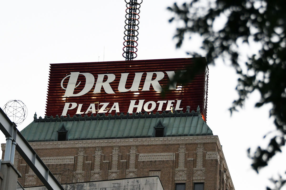 074 Three night stay at the Drury Plaza Hotel on the Riverwalk in San Antonio.JPG